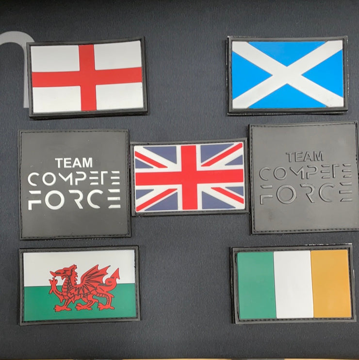 Rubber Velcro Badges